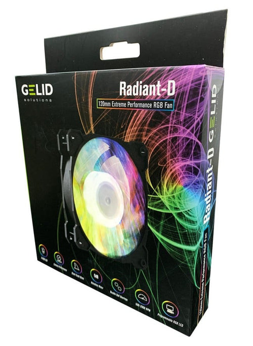 Dissipatore CPU RGB LED Radiant-D Alte Prestazioni per AMD e Intel