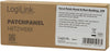 Mini Panello Patch Cat.6, schermato, 0,5U, 8 Porte, Grigio