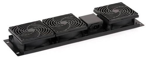 Gruppo di 3 Ventole a Soffitto per Rack 19'' per Audio Video