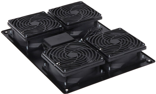 Gruppo di 4 Ventole a Soffitto per Rack 19'' NetRack
