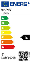 Lampadina LED E27 Bianco Caldo Satinato 7W con filamento Classe E