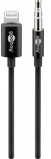 Cavo da Apple Lightning a Audio 3,5 mm M 1m Nero