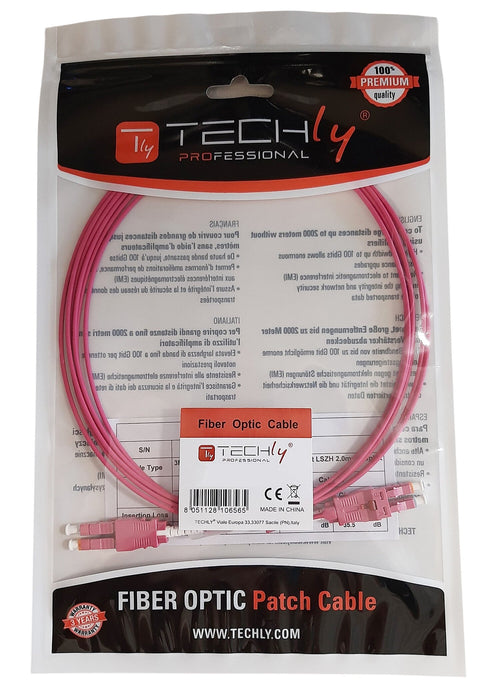Cavo Fibra Ottica Multimodale Uniboot HD OM4 LC/LC 50/125 5 m