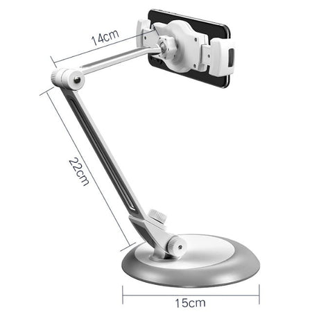 Supporto Universale da Tavolo per Smartphone e Tablet fino a 10''