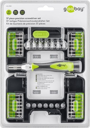 Kit Mini Valigetta 37 Cacciaviti di Precisione