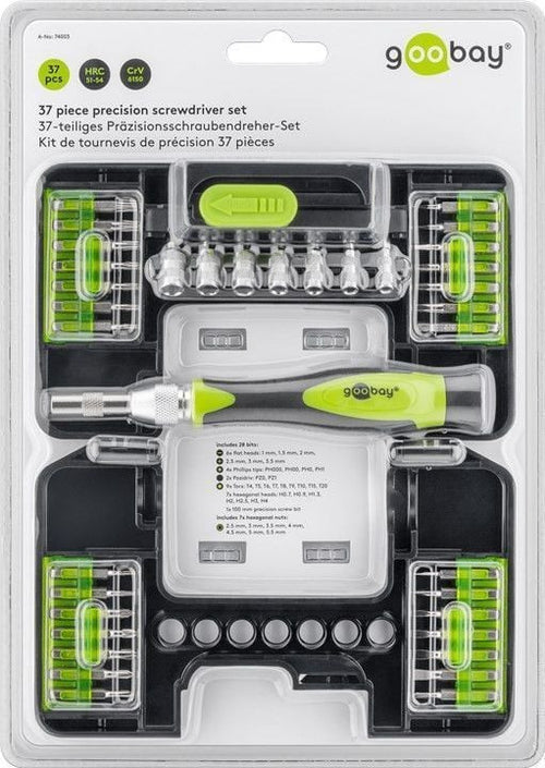 Kit Mini Valigetta 37 Cacciaviti di Precisione
