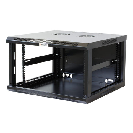 Armadio Rack 19'' a muro 6 unit&agrave sezione unica profondit&agrave 450mm Nero