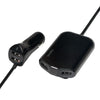 Caricatore da Auto 2 USB + 2 USB per Passeggeri Posteriori 24W