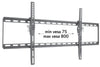 Staffa a Muro Inclinabile TV LED LCD 42-80''