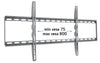 Staffa a Muro Fissa Slim TV LED LCD 42-80''