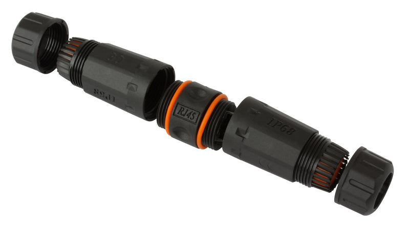 Adattatore Cat 6A RJ45 F/RJ45 F Impermeabile Protezione IP68