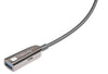 Cavo Ottico Attivo USB 3.0 SuperSpeed Active Optical Cable USB A M/F 50m Nero