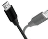 Cavo USB Micro-B Maschio/USB-A Maschio 0,3 m Nero