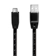 Cavo SuperSpeed USB-C&trade Maschio/USB-A Maschio con Misuratore 1m Nero