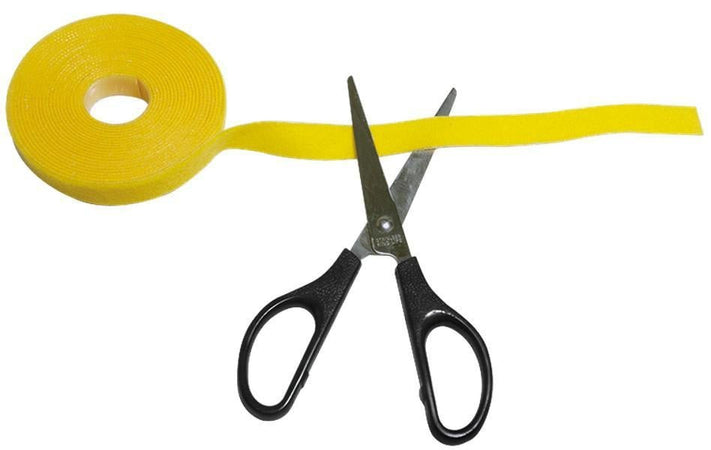 Rotolo di Feltro Adesivo Gestione cavi Lunghezza 4m Larghezza 16mm Verde