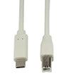 Cavo HighSpeed USB-C&trade Maschio/USB-B Maschio 1m Grigio