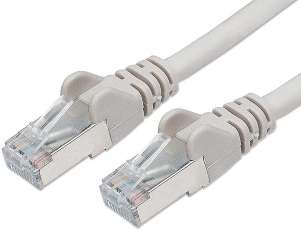 Cavo di rete Patch in rame Cat. 6A Grigio SFTP 0,15 m