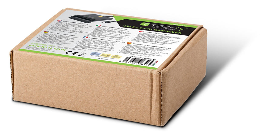 Lettore/Scrittore di Smart Card USB-C&trade Compatto Nero