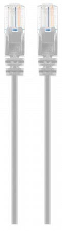 Cavo patch di rete Cat6 UTP Slim 0,5 m grigio