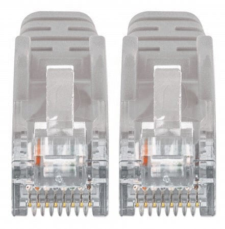 Cavo patch di rete Cat6 UTP Slim 0,5 m grigio