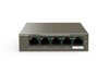 Switch 5 Porte Gigabit Desktop con 4 porte PoE+