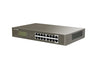 Switch 16 Porte Gigabit Desktop/Rack con 16 porte PoE+