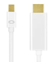Cavo Convertitore Mini DisplayPort V.1.2 (Thunderbolt) a HDMI M/M 1m