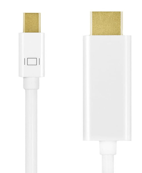 Cavo Convertitore Mini DisplayPort V.1.2 (Thunderbolt) a HDMI M/M 3 metri