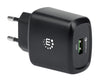 Caricatore USB da Muro QC3.0 18W Quick Charge&trade Nero