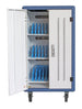 Carrello Stazione di Ricarica Ventilato 30 Notebook o Smartphone Bianco/Blu