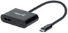 Adattatore Convertitore USB-C&trade M a DisplayPort F con Power Delivery