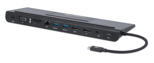 Docking Station USB-C&trade 11-in-1 Triplo monitor con MST