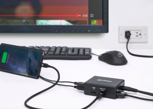 Hub USB-C&trade con funzione di ricarica Power Delivery 45W