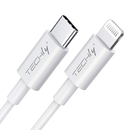 Cavo di Ricarica e Sincronizzazione USB-C&trade compatibile con Lightning&reg 1m Bianco