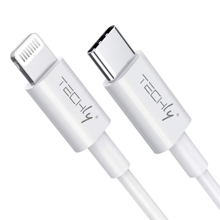 Cavo di Ricarica e Sincronizzazione USB-C&trade compatibile con Lightning&reg 1m Bianco