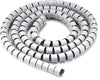 Guaina Raccoglicavi Diametro 20mm a Spirale 30m Grigio