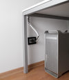 Guaina Raccoglicavi Diametro 20mm a Spirale 30m Grigio
