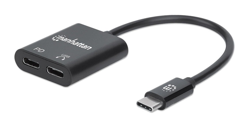 Adattatore Audio USB-C&trade Maschio 2x USB-C&trade Femmina