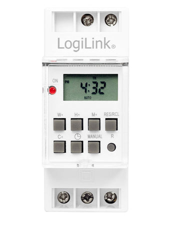 Timer Digitale per Montaggio su Guida DIN