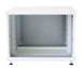 Armadio Rack 19'' ideale per Accumulatori Fotovoltaico 8U P600mm Bianco