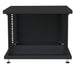 Armadio Rack 19'' ideale per Accumulatori Fotovoltaico 8U P600mm Nero