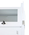 Staffe a Parete per Fissaggio Armadio Serie EE Bianco