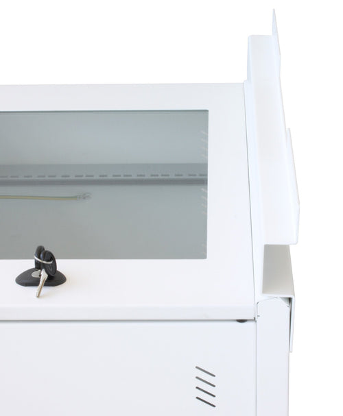 Staffe a Parete per Fissaggio Armadio Serie EE Bianco