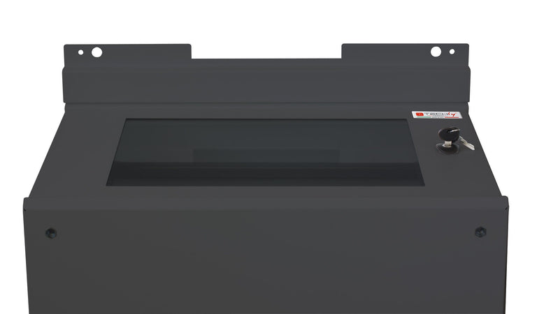 Staffe a Parete per Fissaggio Armadio Serie EE Nero