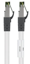 Cavo di rete Patch in rame Cat. 8.1 Bianco SFTP LSZH 1m