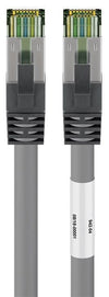 Cavo di rete Patch in rame Cat. 8.1 Grigio SFTP LSZH 1m