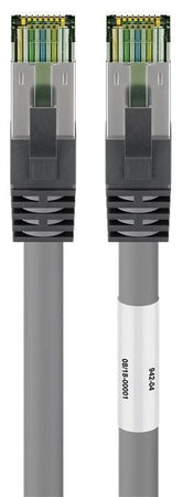 Cavo di rete Patch in rame Cat. 8.1 Grigio SFTP LSZH 1m