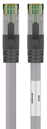 Cavo di rete Patch in rame Cat. 8.1 Grigio SFTP LSZH 1m