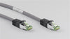 Cavo di rete Patch in rame Cat. 8.1 Grigio SFTP LSZH 1m