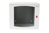 Armadio Rack 19'' a muro 16 unità sezione unica prof. 600mm Bianco